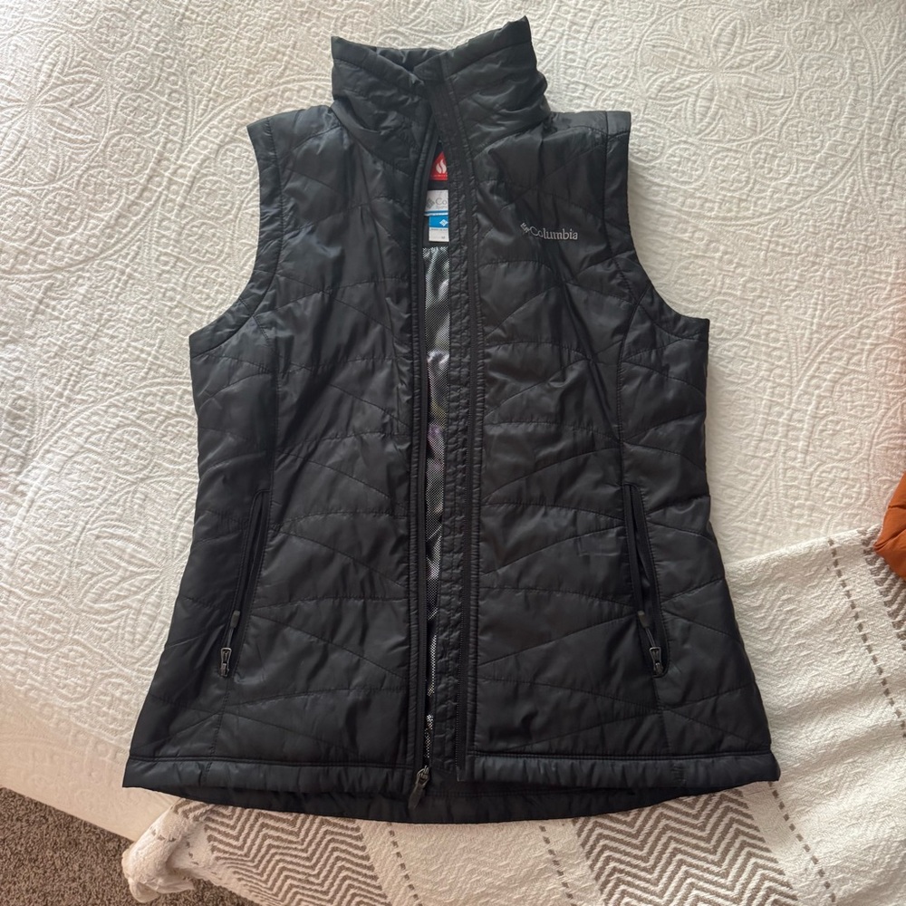 Columbia Omni-heat Women's Black Puffer Vest